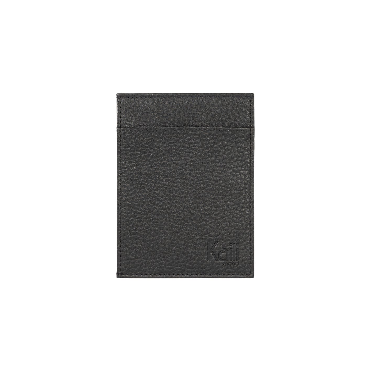 K10307AB | Portadocumenti/Carte Protezione RFID in Vera Pelle pieno fiore, grana dollaro. Colore Nero. Dimensioni: cm 12 x 9 x 0,5. Confezione: Gift Box rigido fondo/coperchio-3