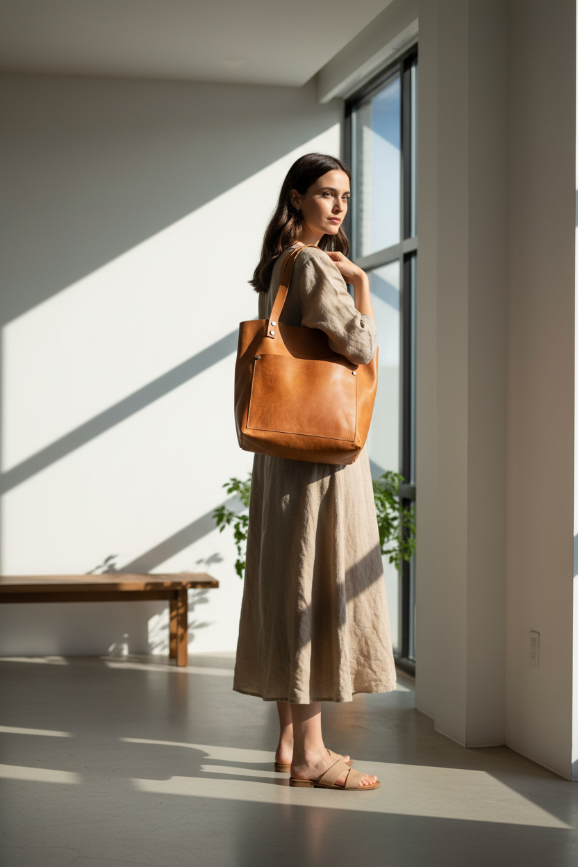 GLAM | Bolso de cuero cruzado