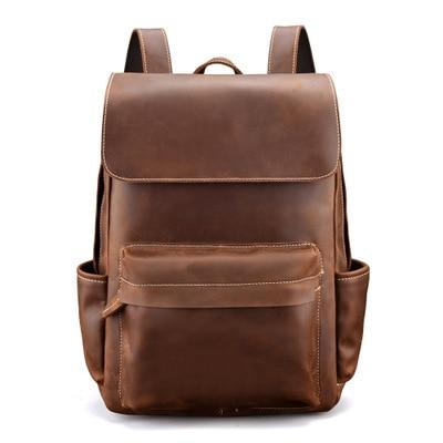 The Helka Backpack | Genuine Vintage Leather Backpack-2