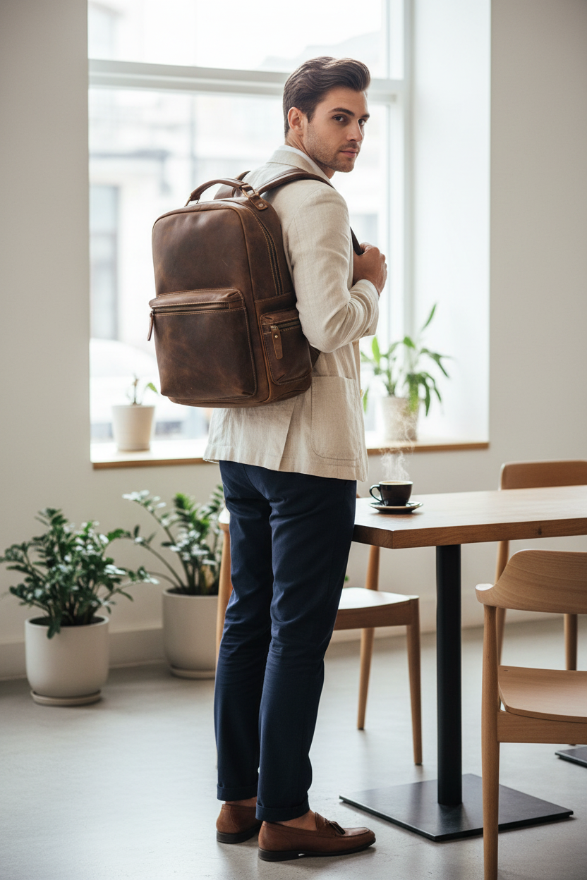 GLAM | Zaino in pelle