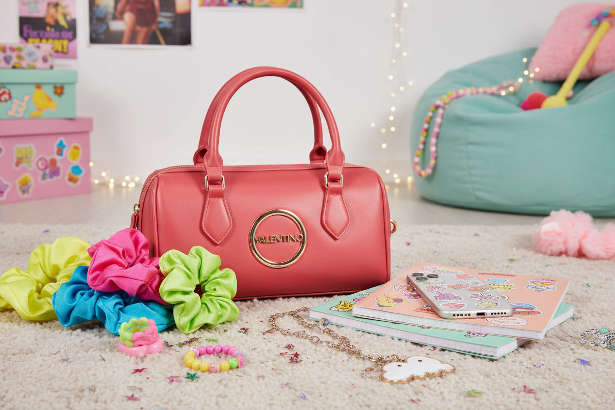 GLAM | TOREBKI VALENTINO Czerwona Torebka