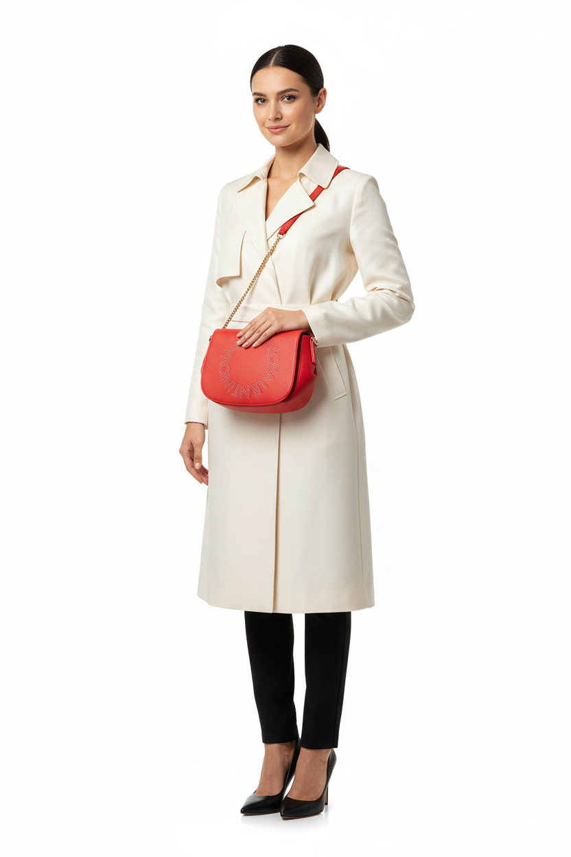 GLAM | TOREBKI VALENTINO Czerwona Torebka